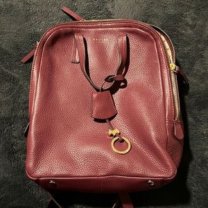 Radley backpack purse Wine